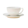Denby White China Tea Saucer - Last Chance to Buy