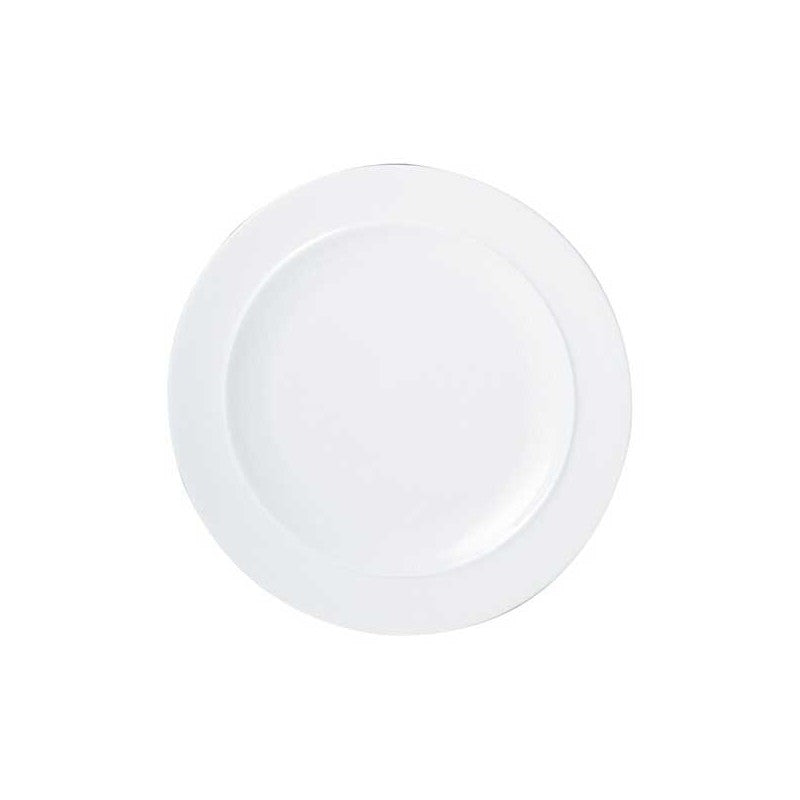 Denby White Dinner Plate