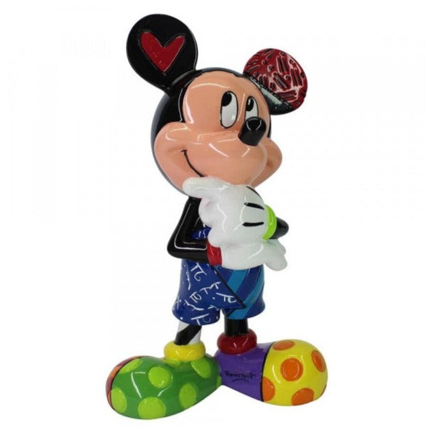Disney by Romero Britto Mickey Mouse Thinking Figurine: 6003345