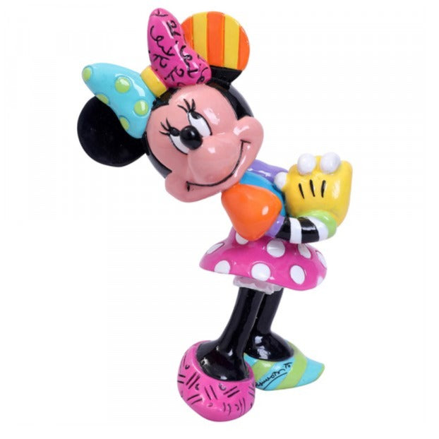 Disney by Romero Britto Minnie Mouse Blushing Mini Figurine: 6006086