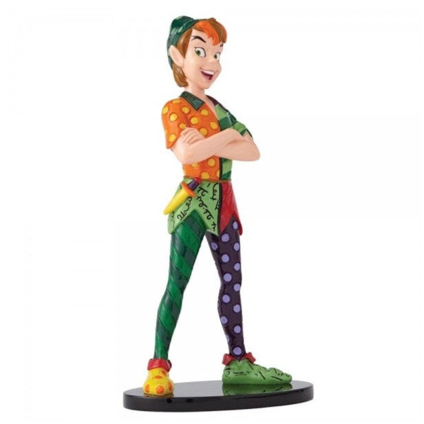 Disney by Romero Britto Peter Pan Figurine: 4056846 - Last Chance to Buy