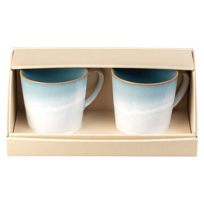 Denby Azure Haze Large Mug Set of 2