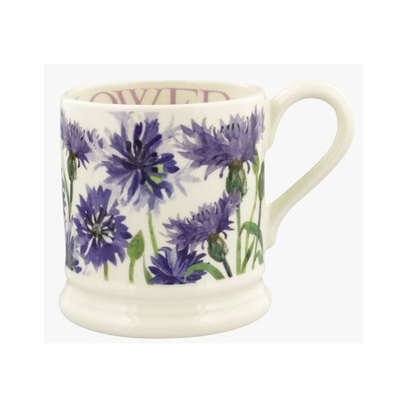 Emma Bridgewater Flowers - Cornflower 1/2 Pint Mug