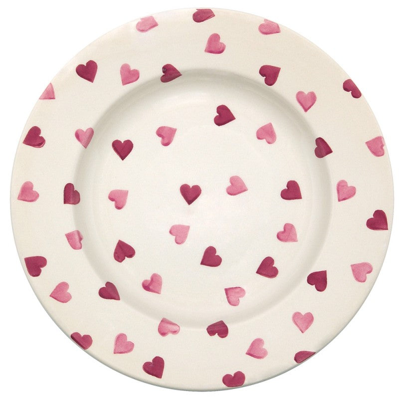 Emma Bridgewater Pink Hearts 10.5 Inch Plate