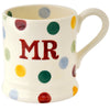 Emma Bridgewater Polka Dot Mr & Mrs set of 2 1/2 Pint Mugs (boxed)