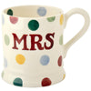 Emma Bridgewater Polka Dot Mr & Mrs set of 2 1/2 Pint Mugs (boxed)