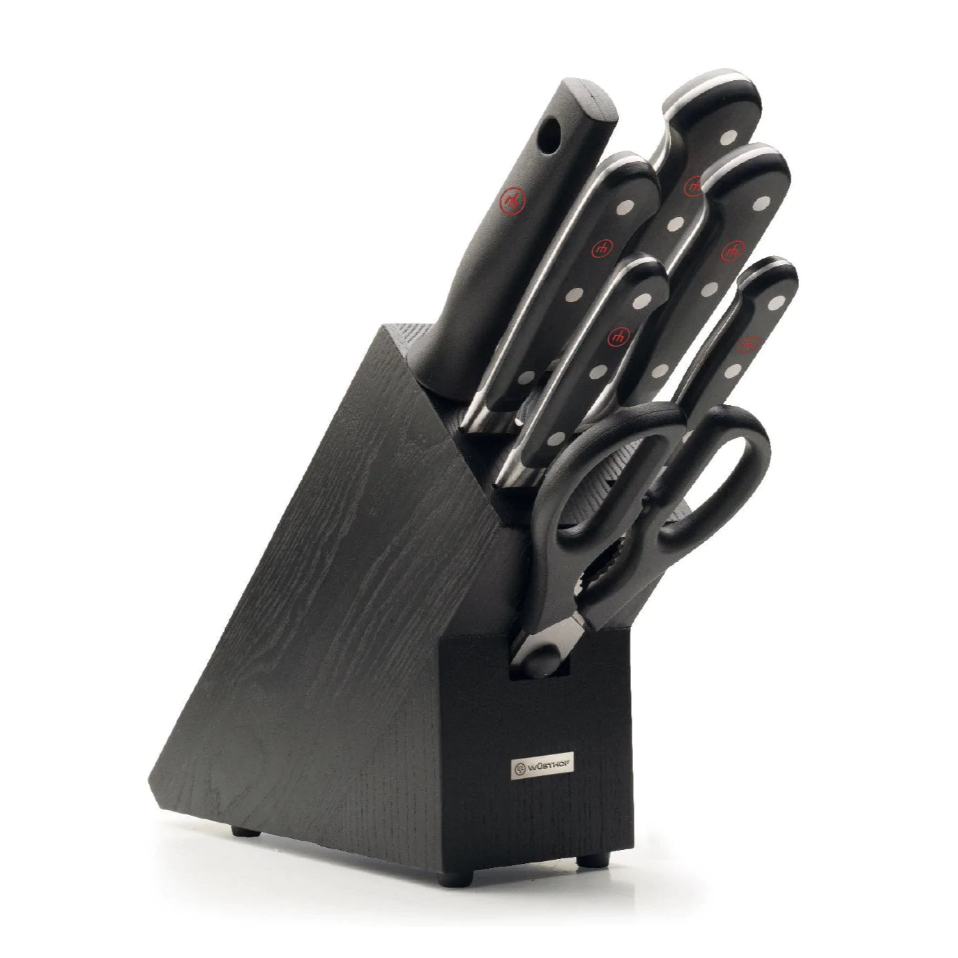Wusthof Classic 7 Piece Knife Block Set - Ash Wood: WT1090170707