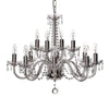 Galway Crystal Cashel 12 Arm Chandelier (UK FITTINGS)