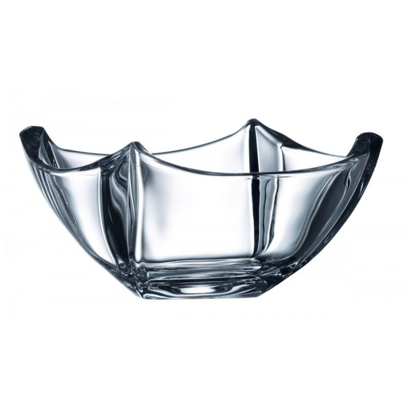 Galway Crystal Dune 10 Inch Square Bowl