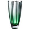 Galway Crystal Emerald Dune 12" Square Vase