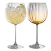 Galway Crystal Erne Amber Gin and Tonic Pair