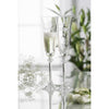 Galway Crystal Floral Bride & Groom Liberty Flute Pair