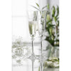 Galway Crystal Floral Bride & Groom Liberty Flute Pair