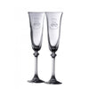 Galway Crystal Happy Anniversary Liberty Flute Pair