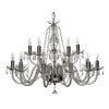 Galway Crystal Leenane 15 Arm Chandelier (UK FITTINGS)