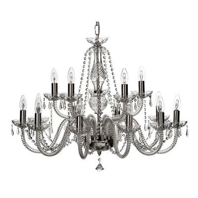 Galway Crystal Leenane 15 Arm Chandelier (UK FITTINGS)