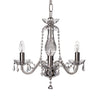 Galway Crystal Leenane 3 Arm Chandelier (UK FITTINGS)