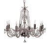 Galway Crystal Leenane 8 Arm Chandelier (UK FITTINGS)