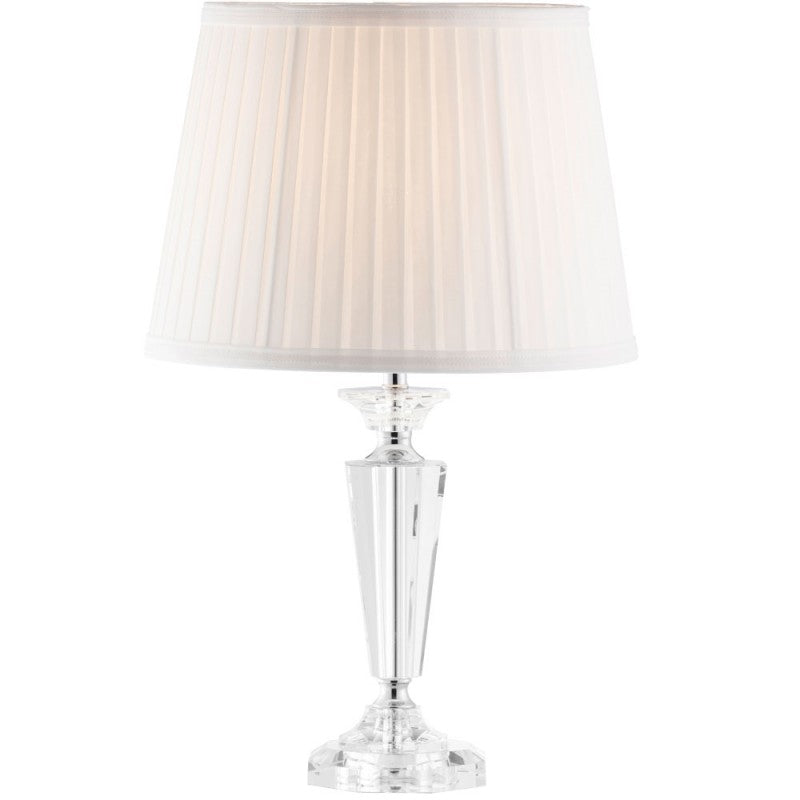 Galway Crystal Sofia Lamp and Shade UK FITTINGS