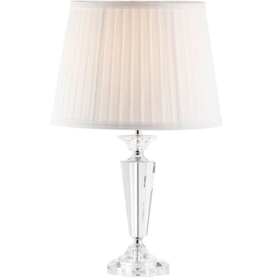 Galway Crystal Sofia Lamp and Shade UK FITTINGS