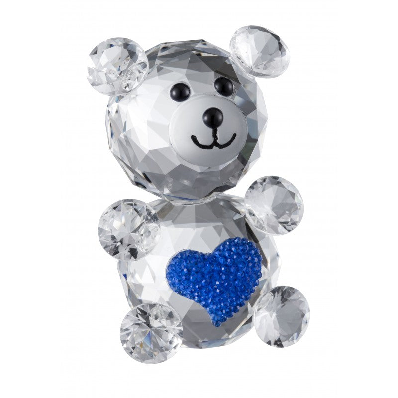 Galway Living Love Bear Blue Figurine
