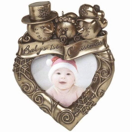 Genesis Bronze - Babys 1st Christmas Frame: KK041