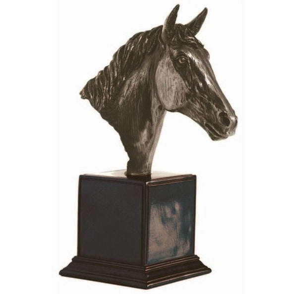 Genesis Bronze Horses Head Large: BB21