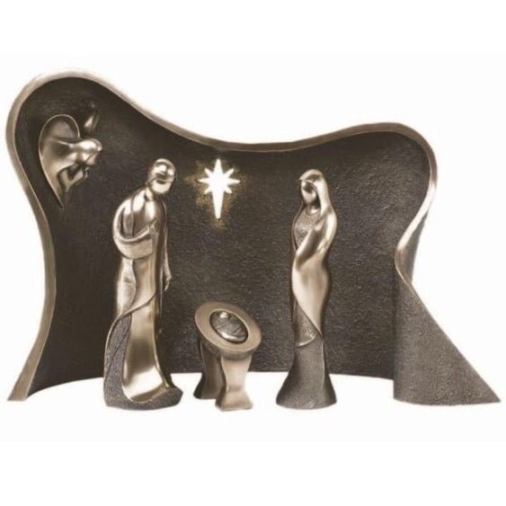 Genesis Bronze Nativity Scene: FF008