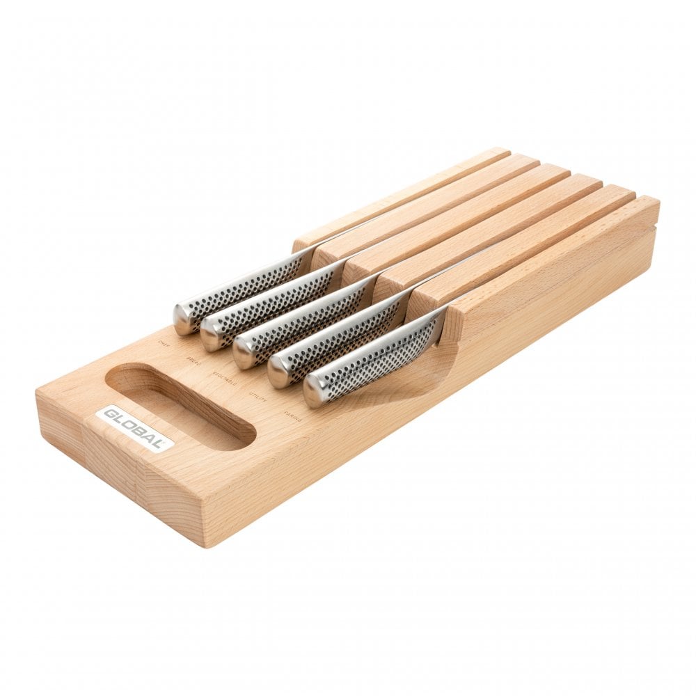 Global Hikaeme 6pc In-Drawer Knife Set: G79658B