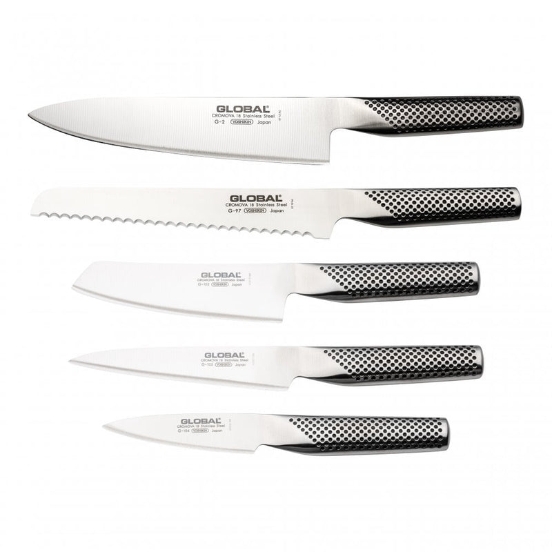 Global Hikaeme 6pc In-Drawer Knife Set: G79658B