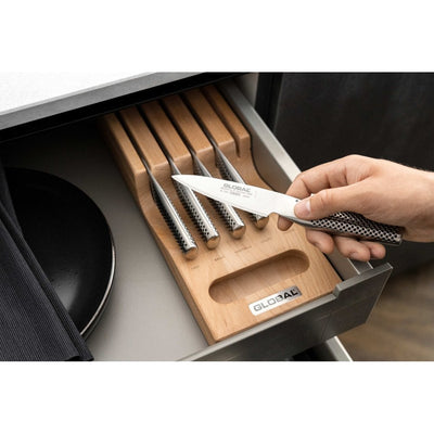 Global Hikaeme 6pc In-Drawer Knife Set  G79658B