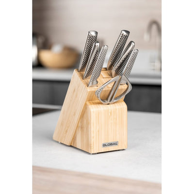 Global Takashi 8 piece Knife Block Set G 79668B