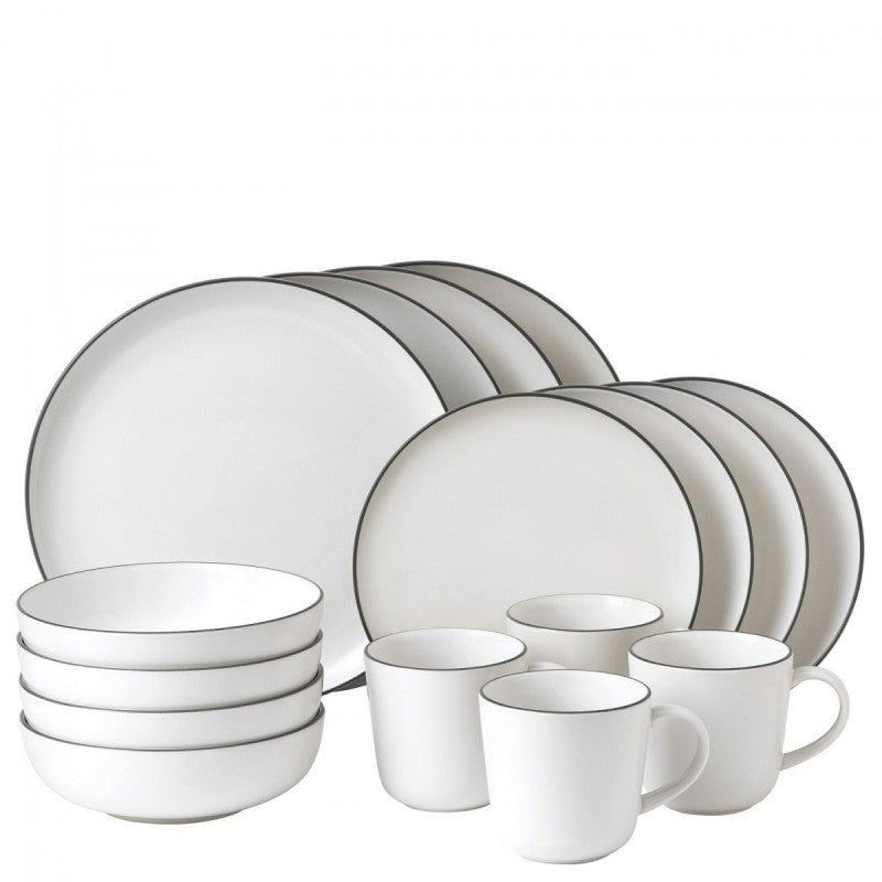Royal Doulton Gordon Ramsay Bread Street White 16 Piece Dinner Set