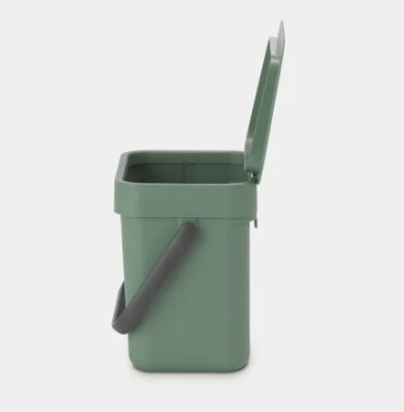 Brabantia Sort & Go Waste Bin 3 litre - Fir Green 129685