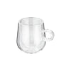 Double Walled Glassware 2 Piece Latte Glass Set, 275ml: JDG35