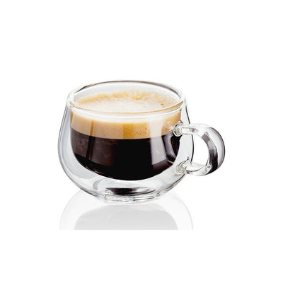 Judge Double Walled Glassware 2 Piece Espresso Glass Set, 75ml: JDG25