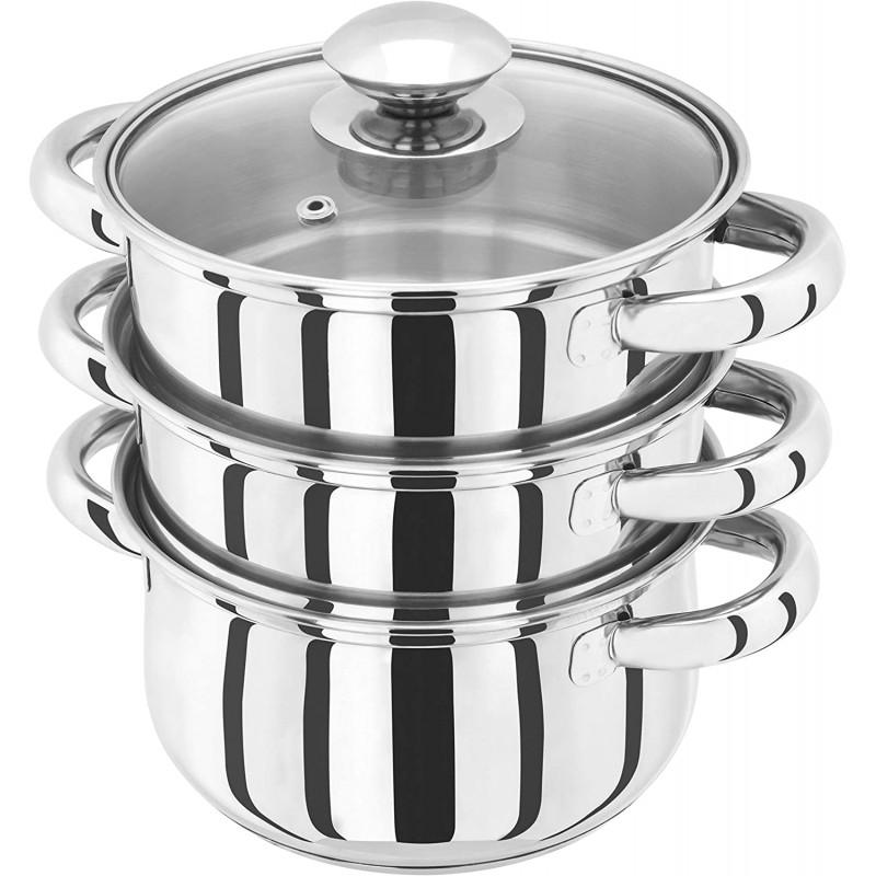 Judge Essentials 3 Tier Steamer 18cm HX02