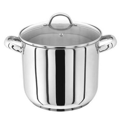 Judge Stockpot with Glass Lid 22cm  6.5 Litre JP81