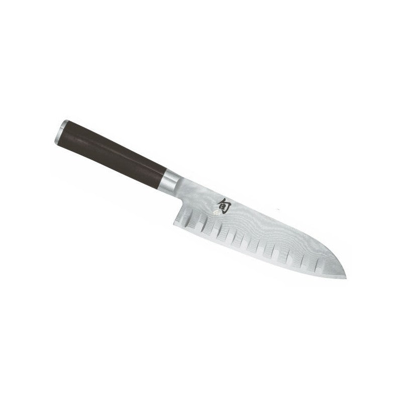 Kai Shun Classic Scalloped Santoku Knife 16cm - DM-0718
