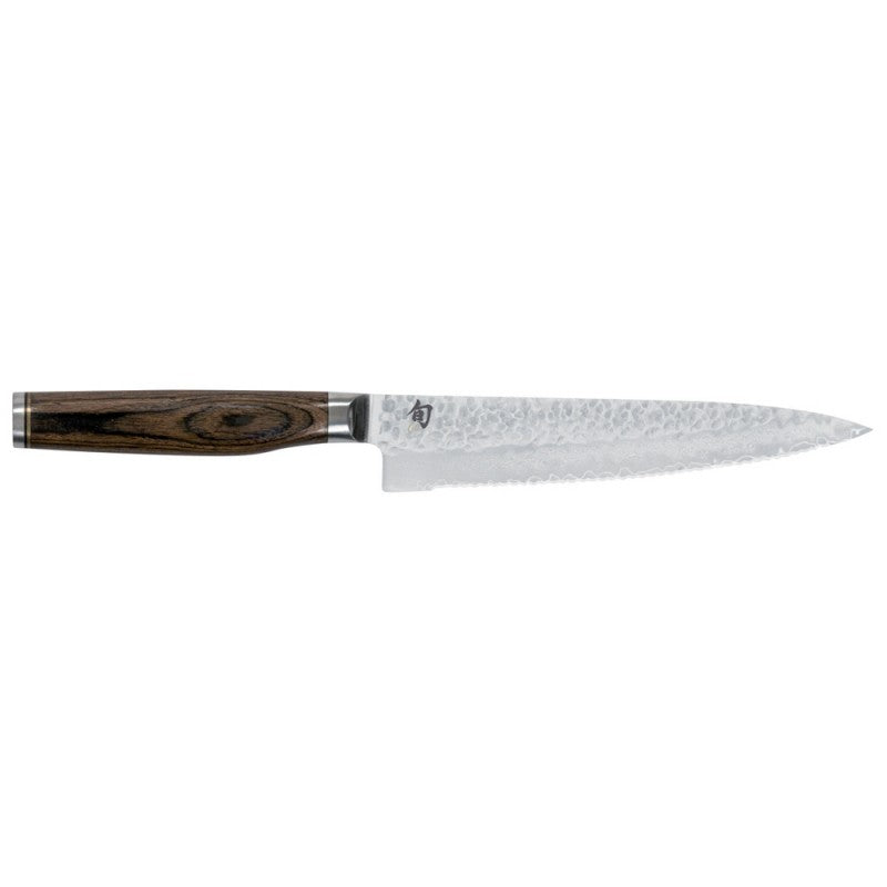 Kai Shun Premier Tim Malzer Serrated Utility Knife 16.5cm - TDM-1722