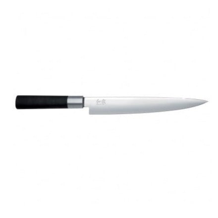 Kai Wasabi Black Slicing Knife 23cm: 6723L