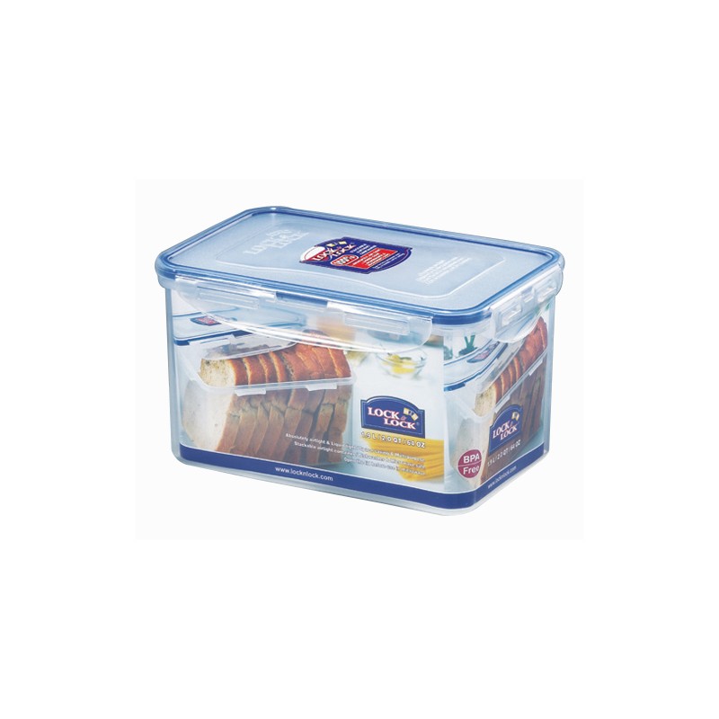 Lock and Lock Airtight Container Rectangular 1.9 litre HPL818