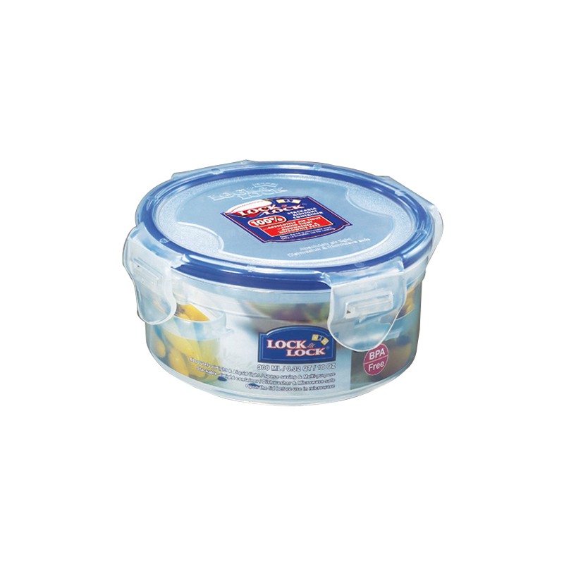 Lock and Lock Airtight Container Round 300ml HPL932