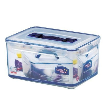 Lock and Lock handy Rectangular 8 litre Includes Freshness Tray HPL884