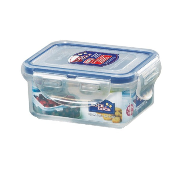 Lock and Lock Airtight Container Rectangular 180ml HPL805