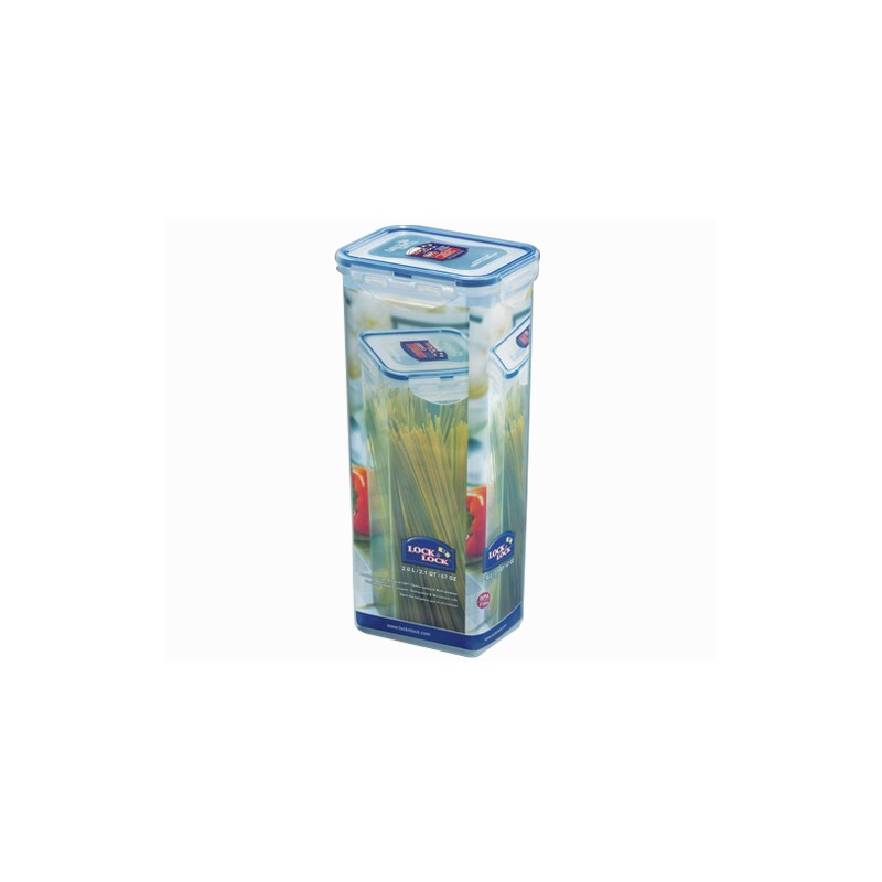 Lock and Lock Airtight Container Rectangular 2 litre HPL819
