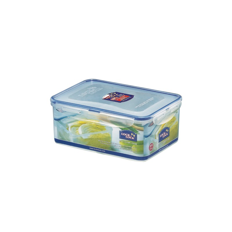 Lock and Lock Airtight Container Rectangular 2.3 litre HPL825