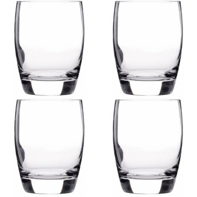 Luigi Bormioli Michelangelo Masterpiece Double Old Fashioned Tumbler Set of 4