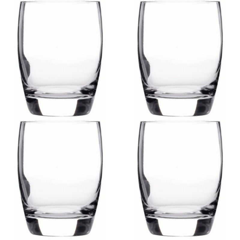 Luigi Bormioli Michelangelo Masterpiece Double Old Fashioned Tumbler Set of 4