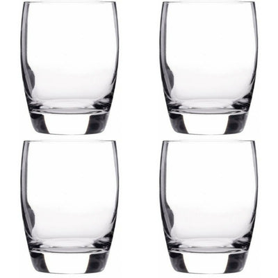 Luigi Bormioli Michelangelo Masterpiece Double Old Fashioned Tumbler Set of 4